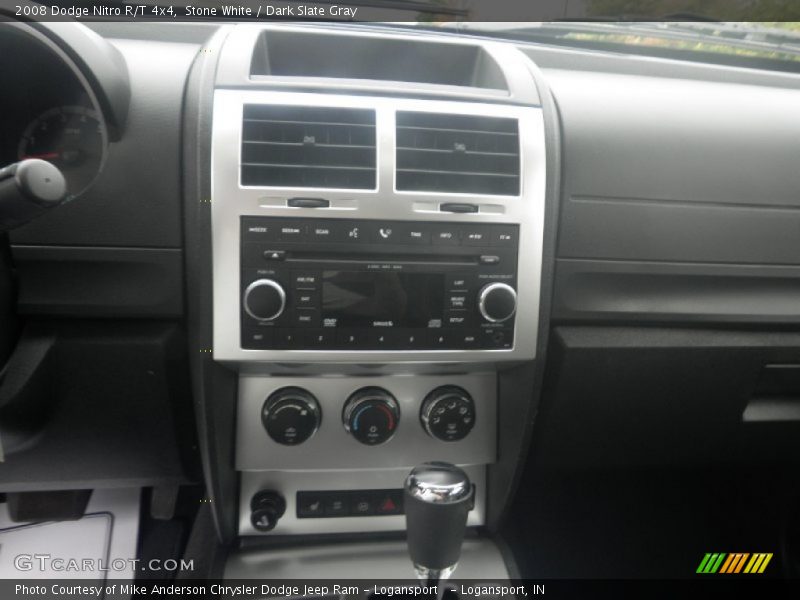 Stone White / Dark Slate Gray 2008 Dodge Nitro R/T 4x4