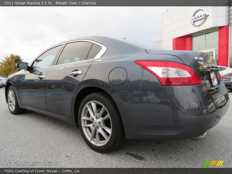 Metallic Slate / Charcoal 2011 Nissan Maxima 3.5 SV