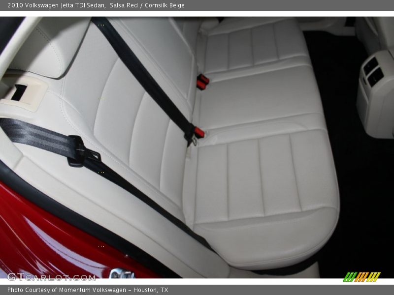 Salsa Red / Cornsilk Beige 2010 Volkswagen Jetta TDI Sedan