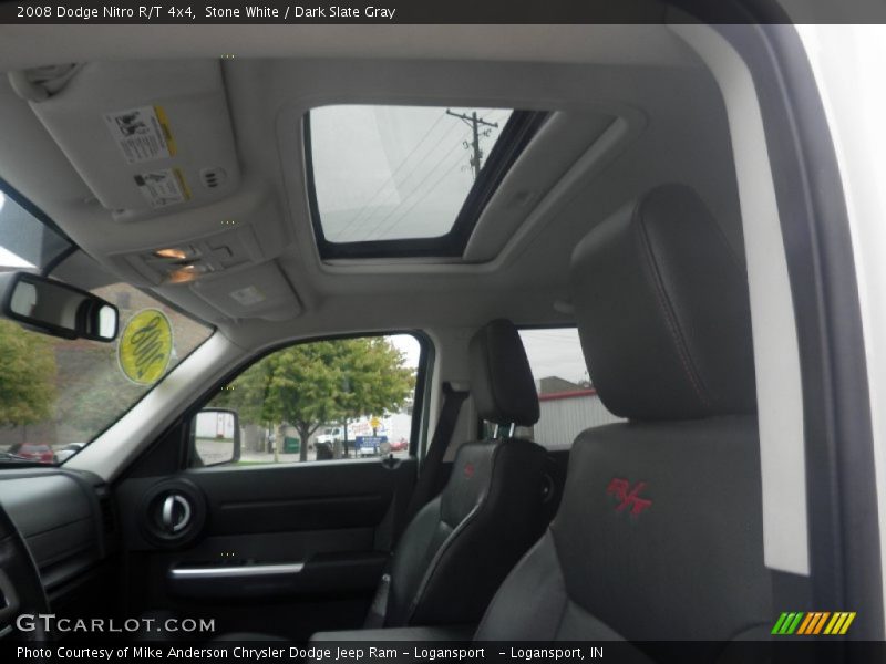 Stone White / Dark Slate Gray 2008 Dodge Nitro R/T 4x4