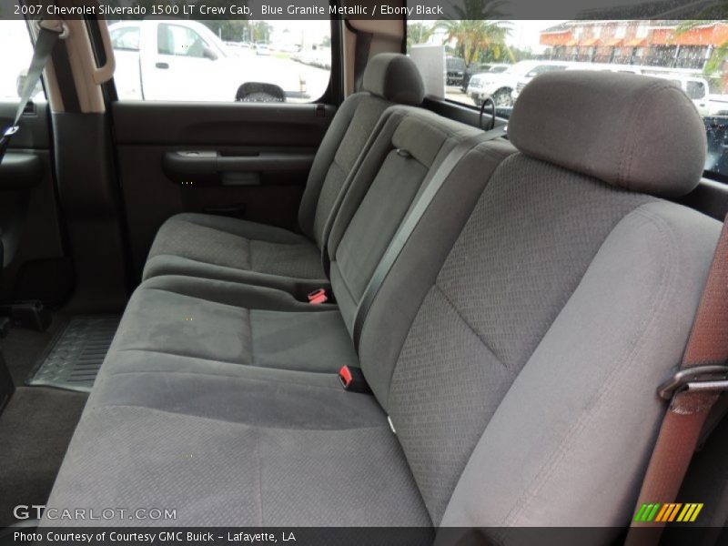 Blue Granite Metallic / Ebony Black 2007 Chevrolet Silverado 1500 LT Crew Cab