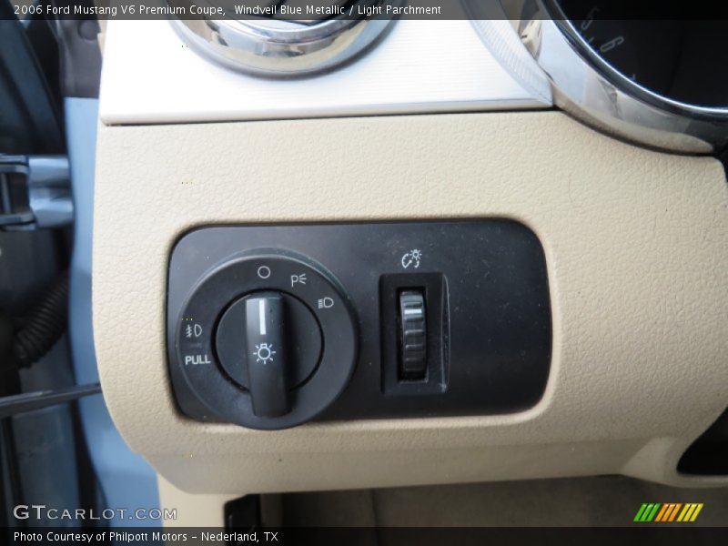 Windveil Blue Metallic / Light Parchment 2006 Ford Mustang V6 Premium Coupe