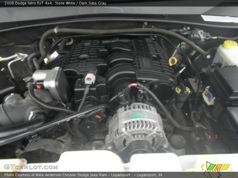 Stone White / Dark Slate Gray 2008 Dodge Nitro R/T 4x4