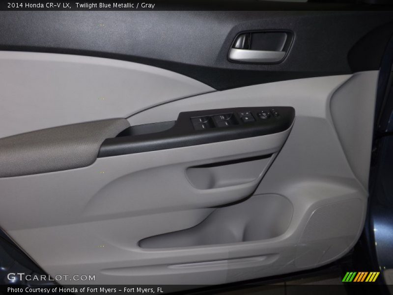 Twilight Blue Metallic / Gray 2014 Honda CR-V LX