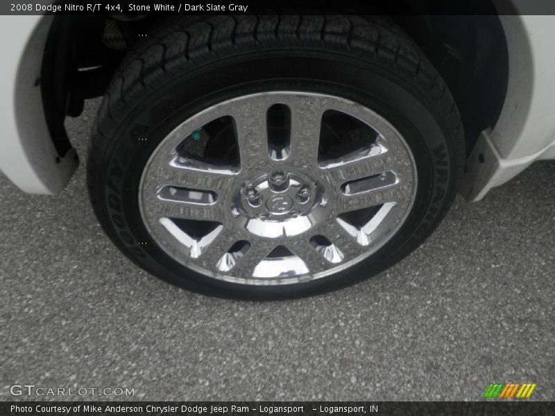 Stone White / Dark Slate Gray 2008 Dodge Nitro R/T 4x4