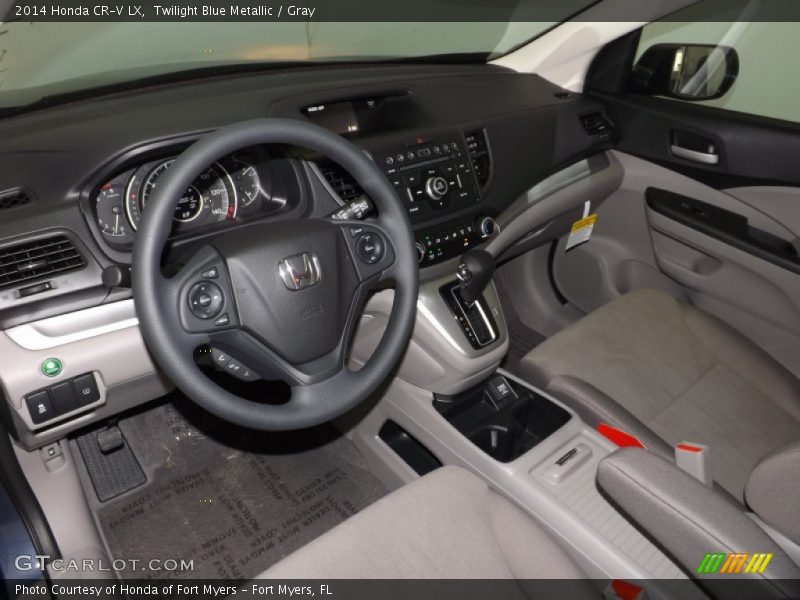  2014 CR-V LX Gray Interior