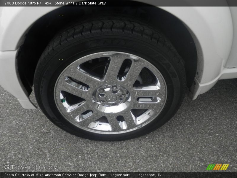 Stone White / Dark Slate Gray 2008 Dodge Nitro R/T 4x4