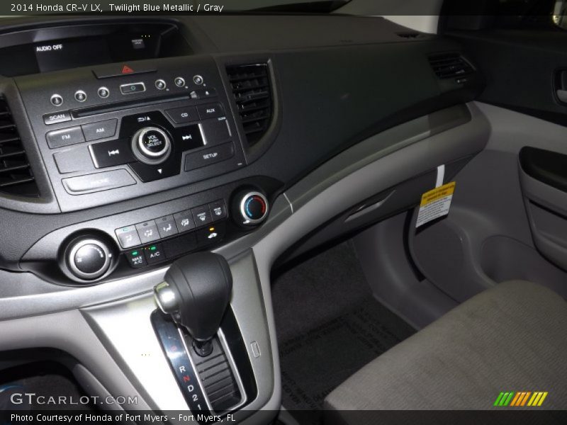 Twilight Blue Metallic / Gray 2014 Honda CR-V LX