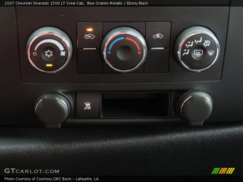Blue Granite Metallic / Ebony Black 2007 Chevrolet Silverado 1500 LT Crew Cab