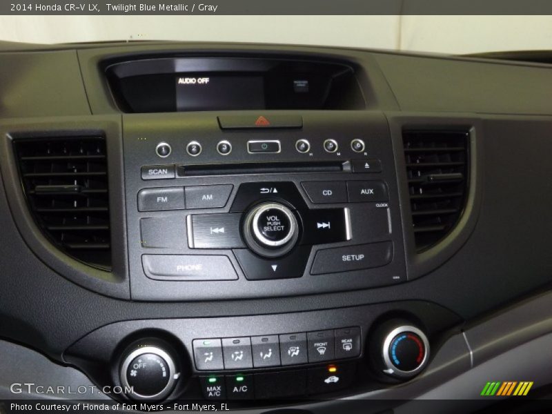 Controls of 2014 CR-V LX