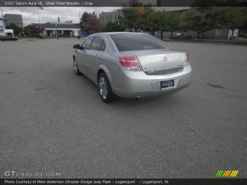 Silver Pearl Metallic / Gray 2007 Saturn Aura XE
