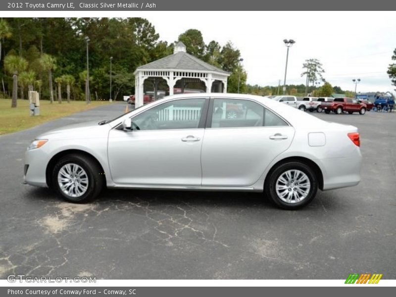 Classic Silver Metallic / Ash 2012 Toyota Camry LE