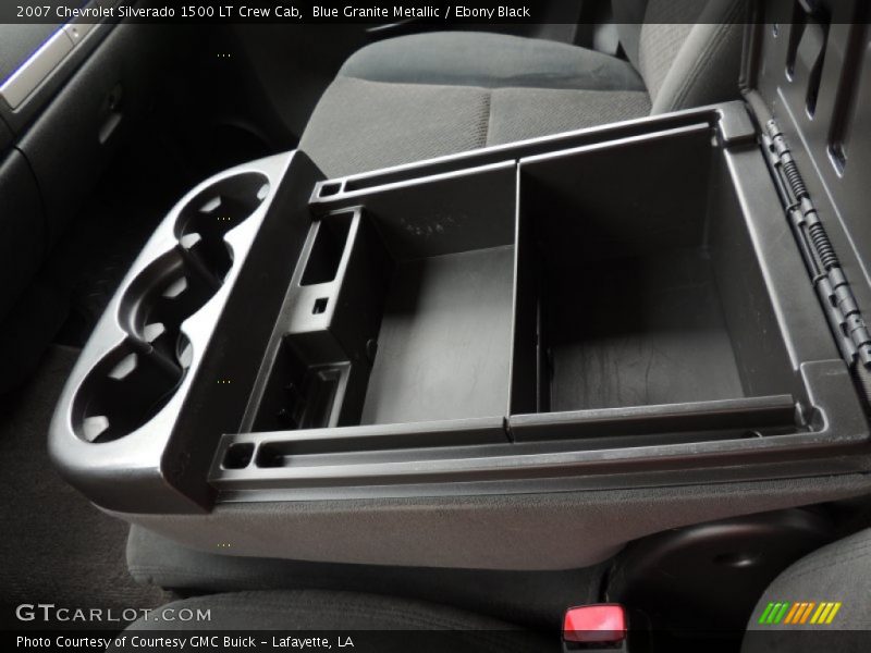 Blue Granite Metallic / Ebony Black 2007 Chevrolet Silverado 1500 LT Crew Cab