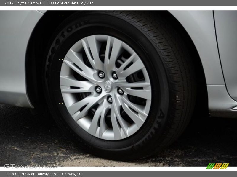 Classic Silver Metallic / Ash 2012 Toyota Camry LE