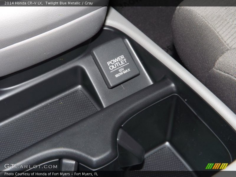 Twilight Blue Metallic / Gray 2014 Honda CR-V LX