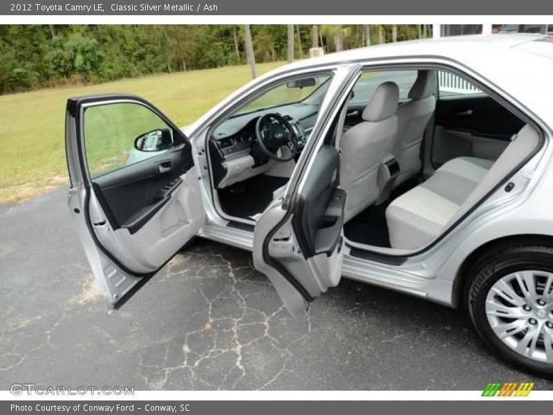Classic Silver Metallic / Ash 2012 Toyota Camry LE
