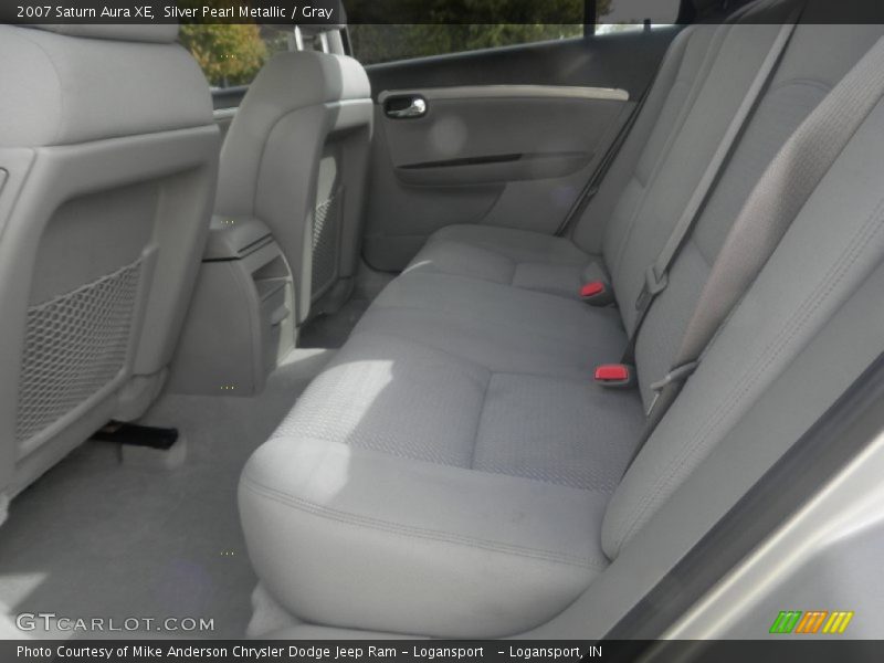Silver Pearl Metallic / Gray 2007 Saturn Aura XE
