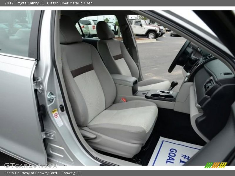 Classic Silver Metallic / Ash 2012 Toyota Camry LE
