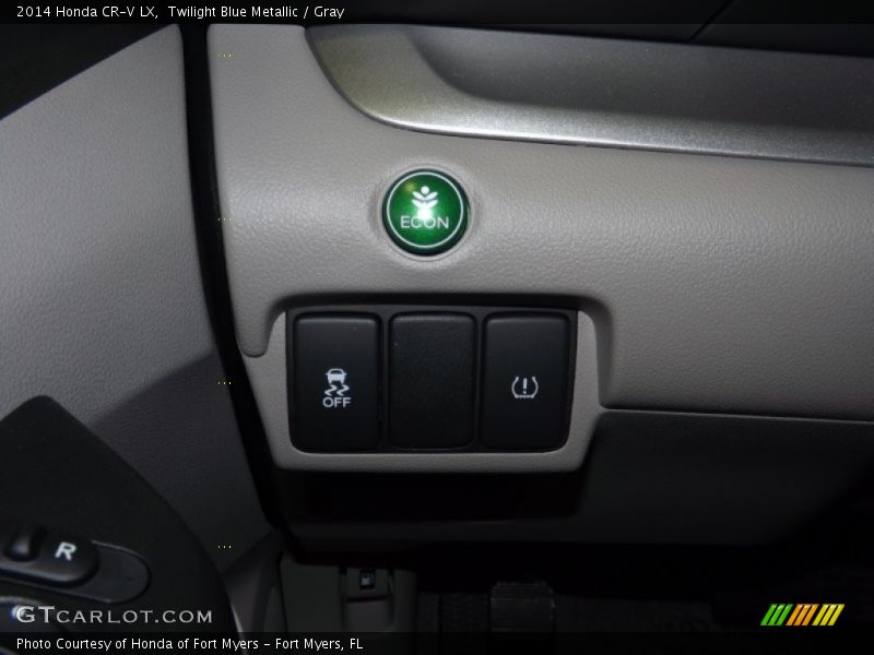 Twilight Blue Metallic / Gray 2014 Honda CR-V LX