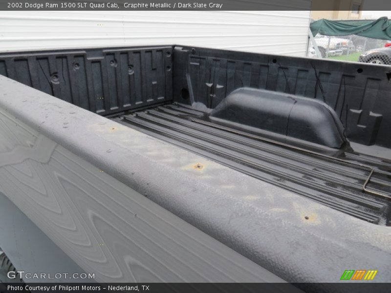 Graphite Metallic / Dark Slate Gray 2002 Dodge Ram 1500 SLT Quad Cab