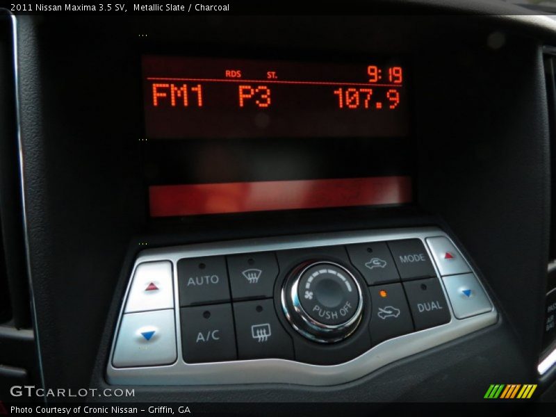 Metallic Slate / Charcoal 2011 Nissan Maxima 3.5 SV
