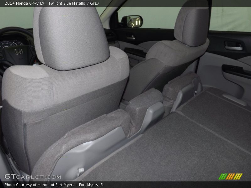 Twilight Blue Metallic / Gray 2014 Honda CR-V LX