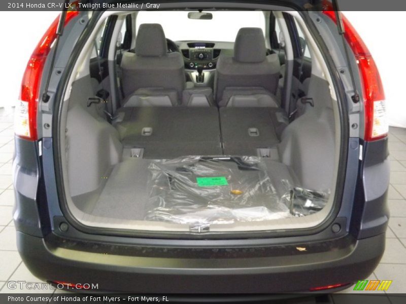 Twilight Blue Metallic / Gray 2014 Honda CR-V LX