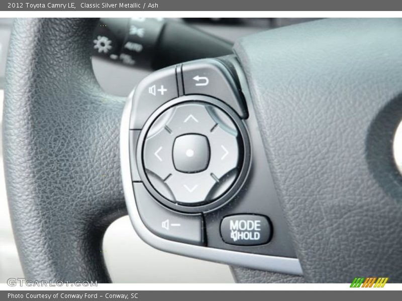 Classic Silver Metallic / Ash 2012 Toyota Camry LE
