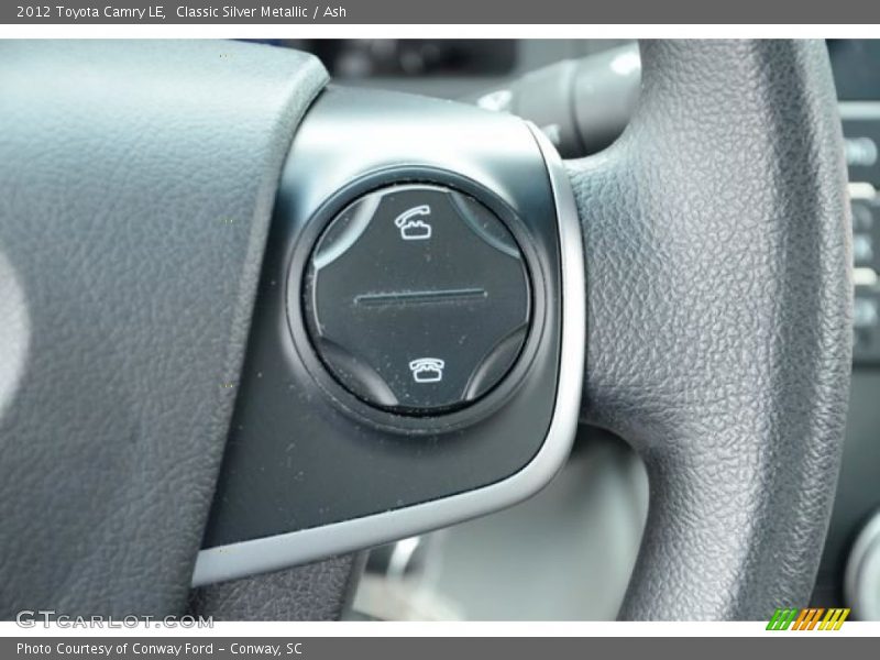 Classic Silver Metallic / Ash 2012 Toyota Camry LE