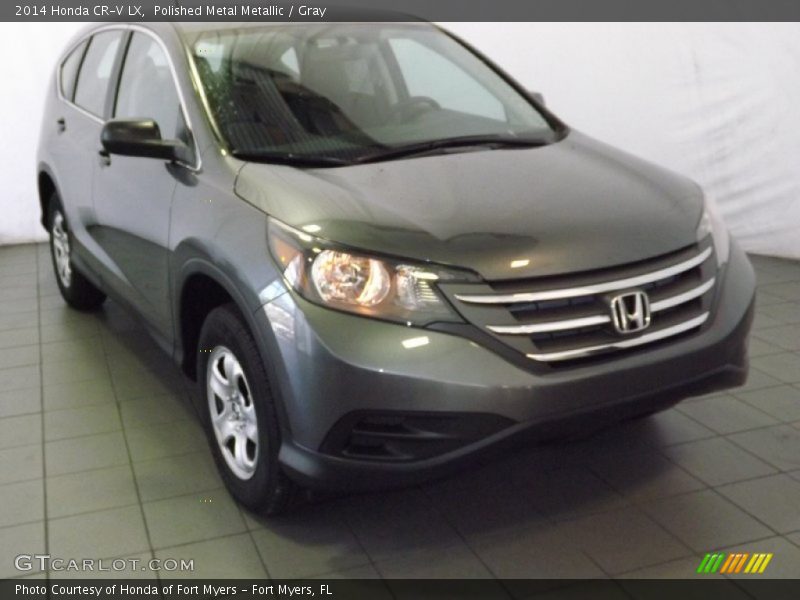 Polished Metal Metallic / Gray 2014 Honda CR-V LX