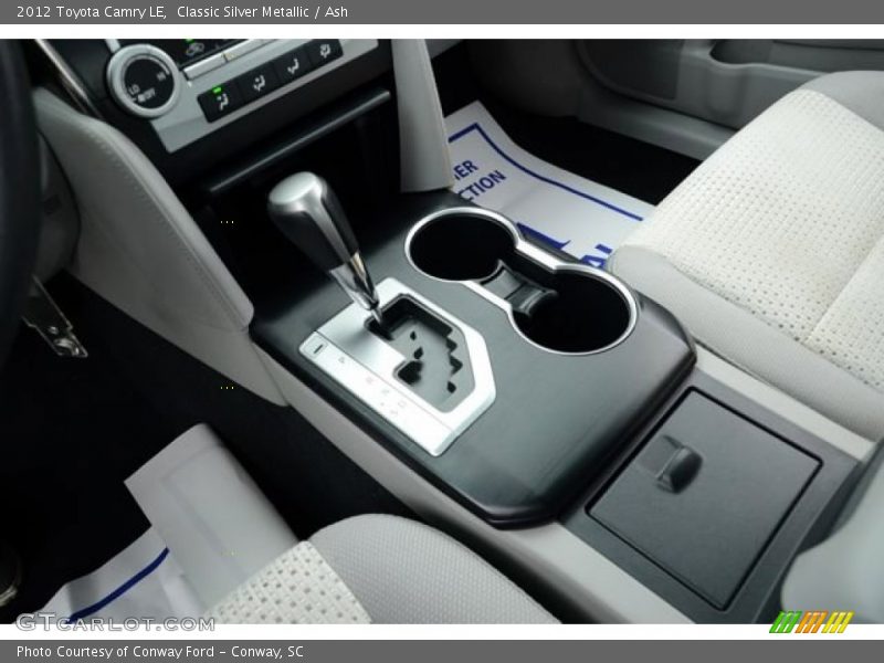 Classic Silver Metallic / Ash 2012 Toyota Camry LE