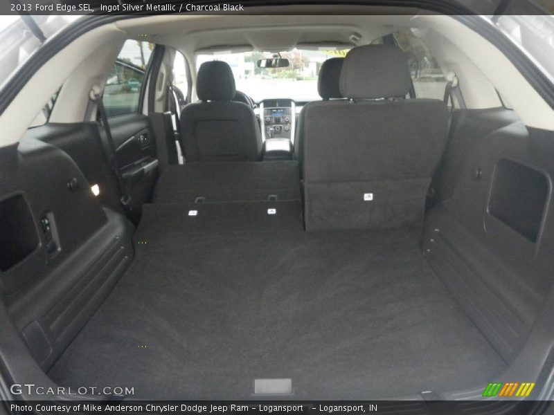 Ingot Silver Metallic / Charcoal Black 2013 Ford Edge SEL