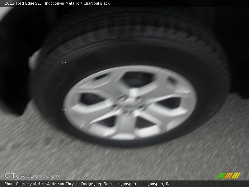 Ingot Silver Metallic / Charcoal Black 2013 Ford Edge SEL