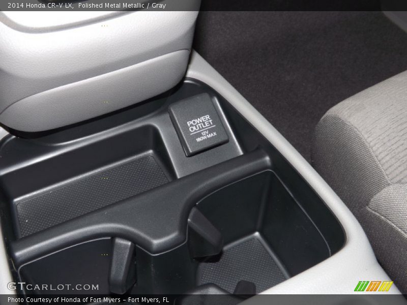 Polished Metal Metallic / Gray 2014 Honda CR-V LX