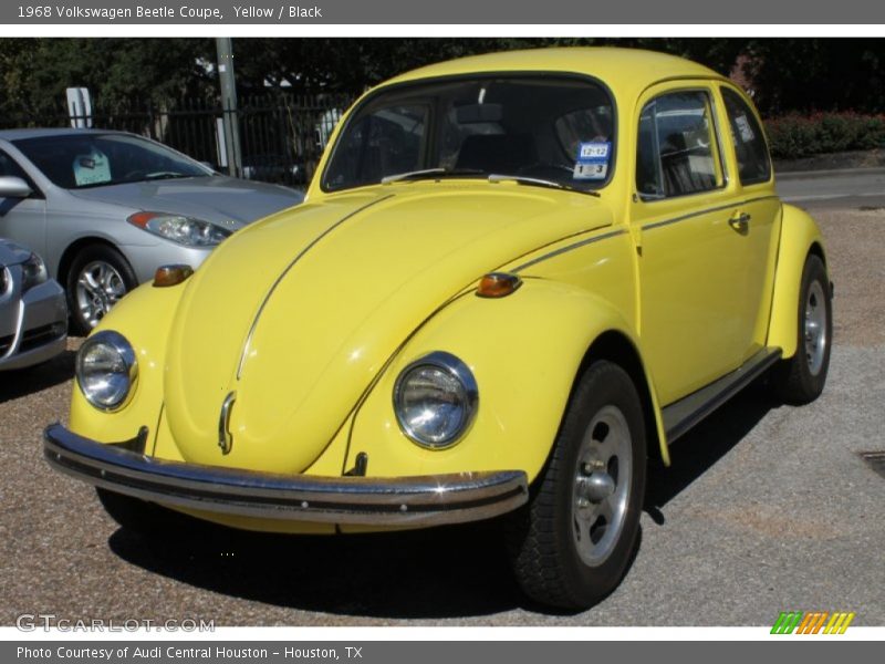 Front 3/4 View of 1968 Beetle Coupe