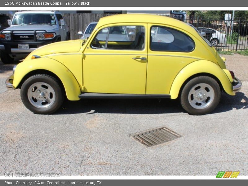  1968 Beetle Coupe Yellow