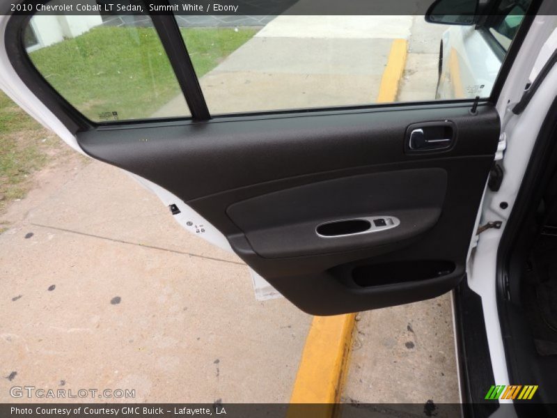 Summit White / Ebony 2010 Chevrolet Cobalt LT Sedan
