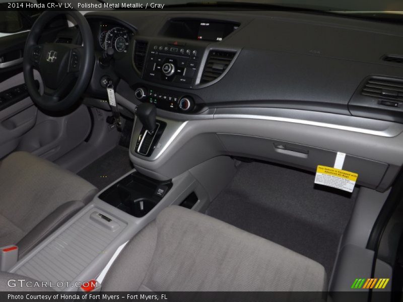 Polished Metal Metallic / Gray 2014 Honda CR-V LX