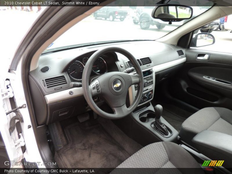 Summit White / Ebony 2010 Chevrolet Cobalt LT Sedan