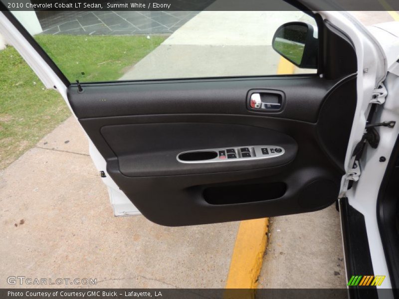 Summit White / Ebony 2010 Chevrolet Cobalt LT Sedan