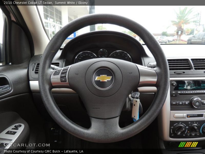 Summit White / Ebony 2010 Chevrolet Cobalt LT Sedan