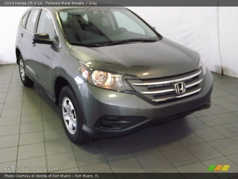 Polished Metal Metallic / Gray 2014 Honda CR-V LX