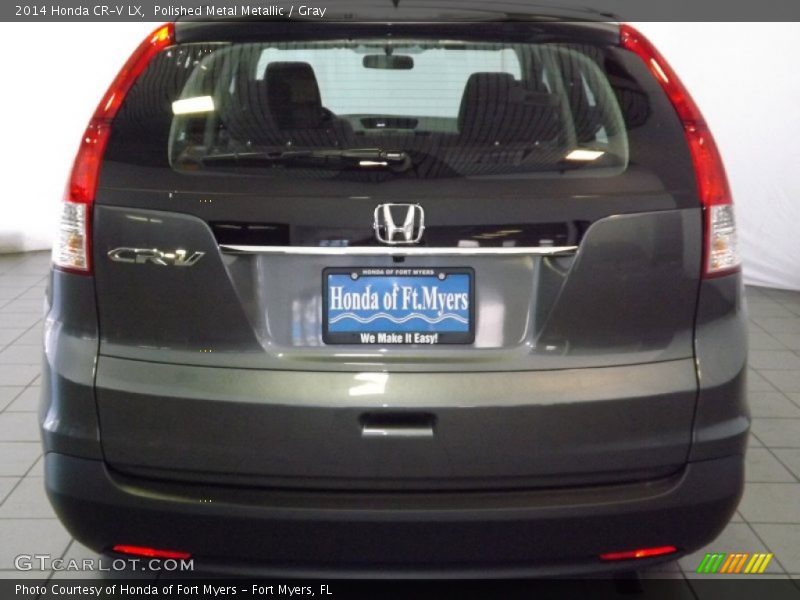 Polished Metal Metallic / Gray 2014 Honda CR-V LX