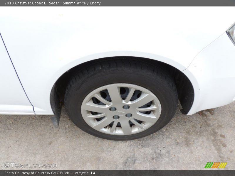 Summit White / Ebony 2010 Chevrolet Cobalt LT Sedan