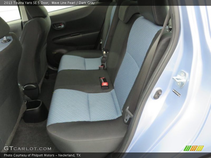 Wave Line Pearl / Dark Gray 2013 Toyota Yaris SE 5 Door