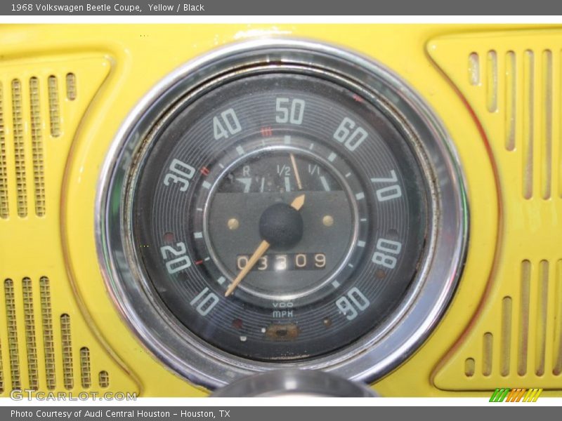  1968 Beetle Coupe Coupe Gauges