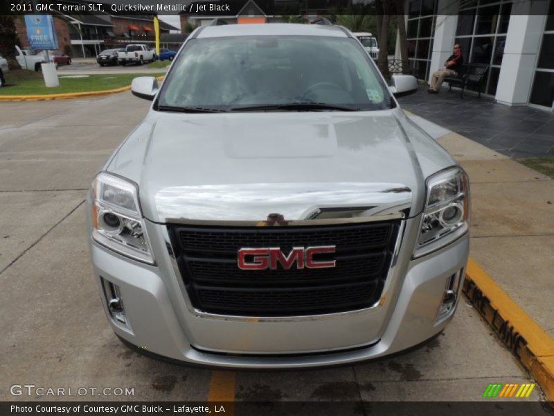 Quicksilver Metallic / Jet Black 2011 GMC Terrain SLT