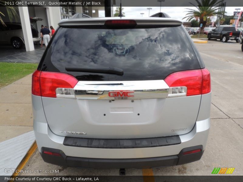 Quicksilver Metallic / Jet Black 2011 GMC Terrain SLT