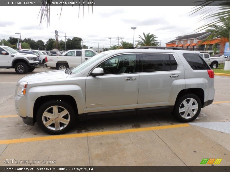 Quicksilver Metallic / Jet Black 2011 GMC Terrain SLT