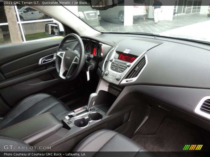 Quicksilver Metallic / Jet Black 2011 GMC Terrain SLT